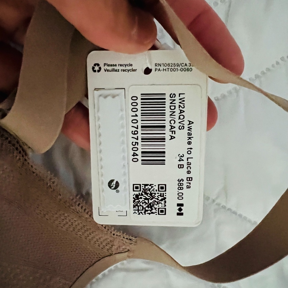 Lululemon - Awake to Lace Bra, 34B, Never Worn and New With Tags! - Picture 6 of 7